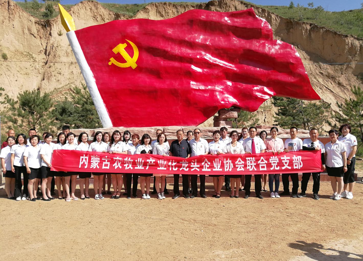 內(nèi)蒙古農(nóng)牧業(yè)產(chǎn)業(yè)化龍頭企業(yè)協(xié)會(huì)走進(jìn)石人灣村開展“辦實(shí)事、解難題，送溫暖，傳黨恩”公益活動(dòng)